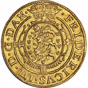 Аверс монеты Дания, 1 крона, 1657-1660