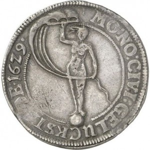 Реверс монеты Дания, 1 спесие далер, 1629-1630