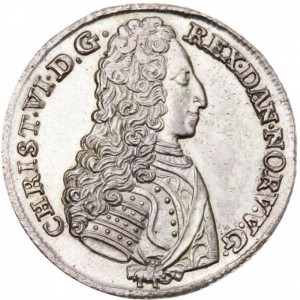 Аверс монеты Дания, 24 скиллинга, 1731-1732