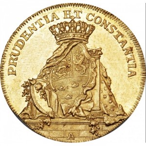 Реверс монеты Дания, 1 дукат, 1747