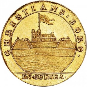 Реверс монеты Дания, 2 дуката, 1701-1704