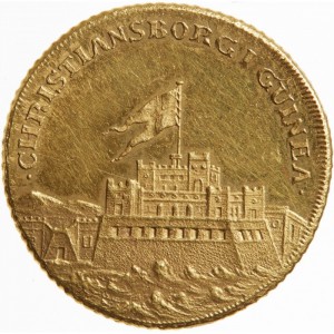 Реверс монеты Дания, 2 дуката, 1747