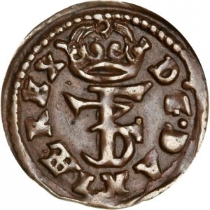 Аверс монеты Дания, 1 хвид, 1651