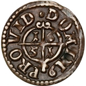 Реверс монеты Дания, 1 хвид, 1651