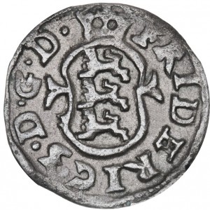 Аверс монеты Дания, 1 скиллинг, 1652-1655