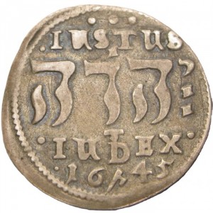 Реверс монеты Дания, 16 скиллингов, 1644-1646