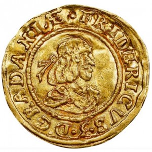 Аверс монеты Дания, ½ дуката, 1652