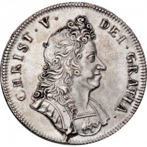 Аверс монеты Дания, 2 кроны, 1693-1696