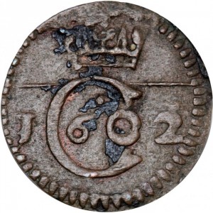Аверс монеты Дания, 2 пеннинга, 1602