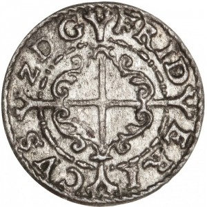 Реверс монеты Дания, 1 хвид, 1582-1583