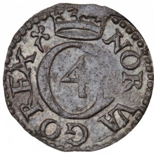 Аверс монеты Дания, 1 хвид, 1618