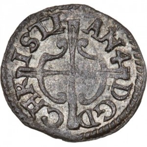 Реверс монеты Дания, 1 хвид, 1618