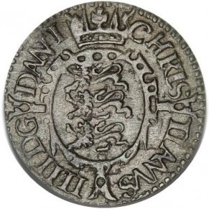 Реверс монеты Дания, 1 сейслинг, 1602