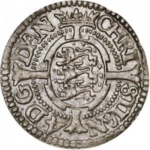 Аверс монеты Дания, 1 скиллинг, 1615-1619