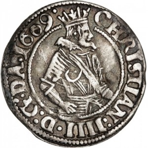 Аверс монеты Дания, 4 скиллинга, 1608-1609
