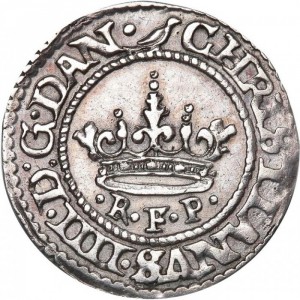 Аверс монеты Дания, 4 скиллинга, 1620-1621