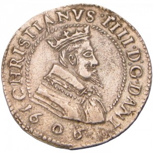 Аверс монеты Дания, 8 скиллингов, 1606-1609