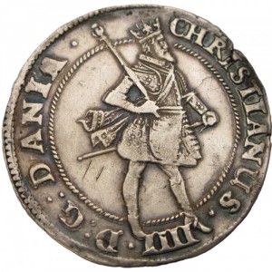 Аверс монеты Дания, 1 крона, 1618