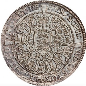 Реверс монеты Дания, 1 спесие далер, 1608-1621