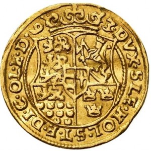 Реверс монеты Дания, 1 гульден, 1591-1593