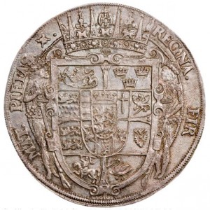 Реверс монеты Дания, 2 спесие далера, 1607