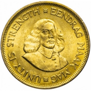 Аверс монеты ЮАР, 1 цент, 1961-1964