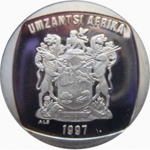 Аверс монеты ЮАР, 2 ранда, 1996-2000