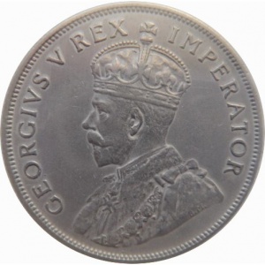 Аверс монеты ЮАР, 2 шиллинга (флорин), 1931-1936