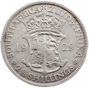 Реверс монеты ЮАР, 2½ шиллинга, 1926-1930