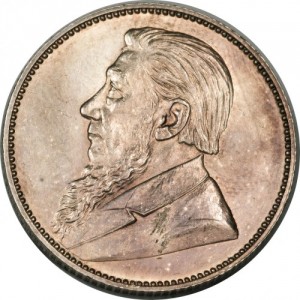 Аверс монеты ЮАР, 1 шиллинг, 1892-1897