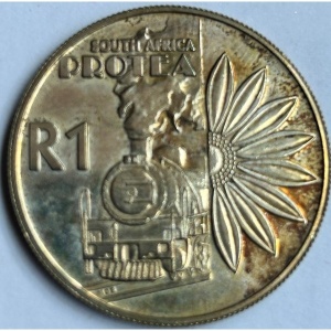 Реверс монеты ЮАР, 1 ранд, 2001, Индустрия в Южной Африке - Туризм
