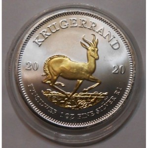 Реверс монеты ЮАР, 1 крюгерранд, 2018-2020, Крюгеррэнд