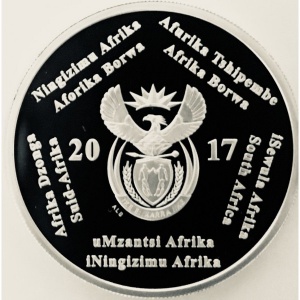 Аверс монеты ЮАР, 2 ранда, 2017, 50 лет первой пересадке сердца