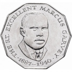 Реверс монеты Ямайка, 50 центов, 1975-1990