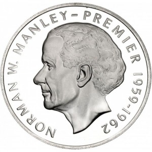 Реверс монеты Ямайка, 5 долларов, 1980-1993