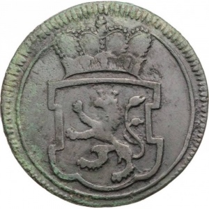Аверс монеты Юлих-Берг, ¼ штюбера, 1750-1753