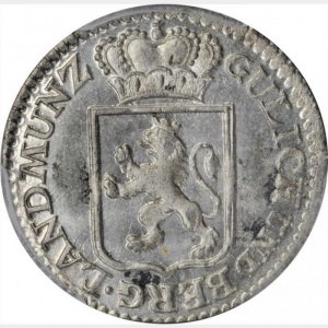 Аверс монеты Юлих-Берг, 2 штюбера, 1792-1794