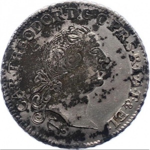 Аверс монеты Юлих-Берг, 1 талер, 1772