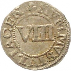 Аверс монеты Юлих-Берг, 8 геллеров, 1628-1649