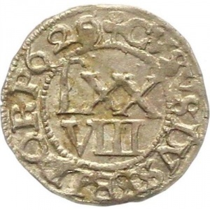 Реверс монеты Юлих-Берг, 8 геллеров, 1628-1649