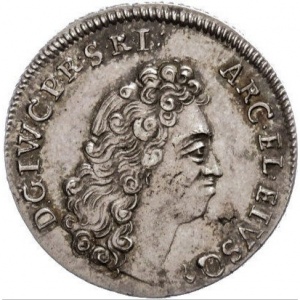 Аверс монеты Юлих-Берг, ⅙ талера, 1711