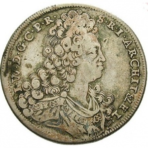 Аверс монеты Юлих-Берг, ⅔ талера, 1700