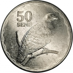 Реверс монеты Самоа, 50 сене, 2011-2015