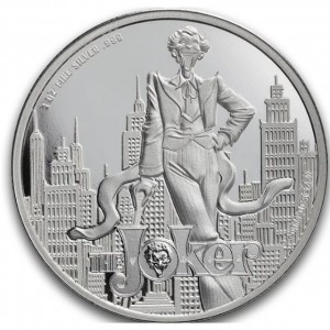 Реверс монеты Самоа, 5 долларов, 2024, Комиксы - Джокер