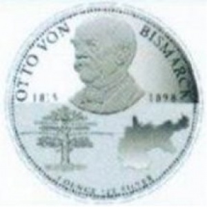 Реверс монеты Самоа, 10 тала, 2015, 200 лет со дня рождения Отто фон Бисмарка