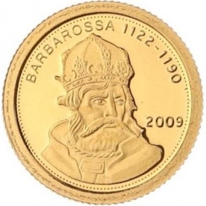 Реверс монеты Самоа, 1 доллар, 2009, Барбаросса