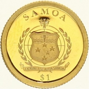 Аверс монеты Самоа, 1 доллар, 2009, Сан-Марко