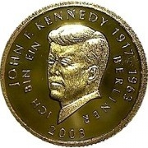 Реверс монеты Самоа, 10 тала, 2003, 40 лет со дня смерти Джона Фицджеральда Кеннеди