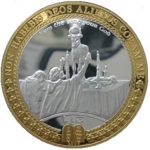 Реверс монеты Самоа, 10 тала, 2009, Десять заповедей - I