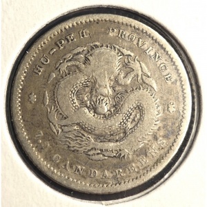 Реверс монеты Китай - Империя, 7.2 кандарина, 1894